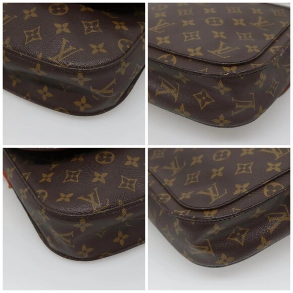 LOUIS VUITTON Monogram Saint Cloud GM Shoulder Bag M51242 LV Auth 128339 - Picture 14 of 16